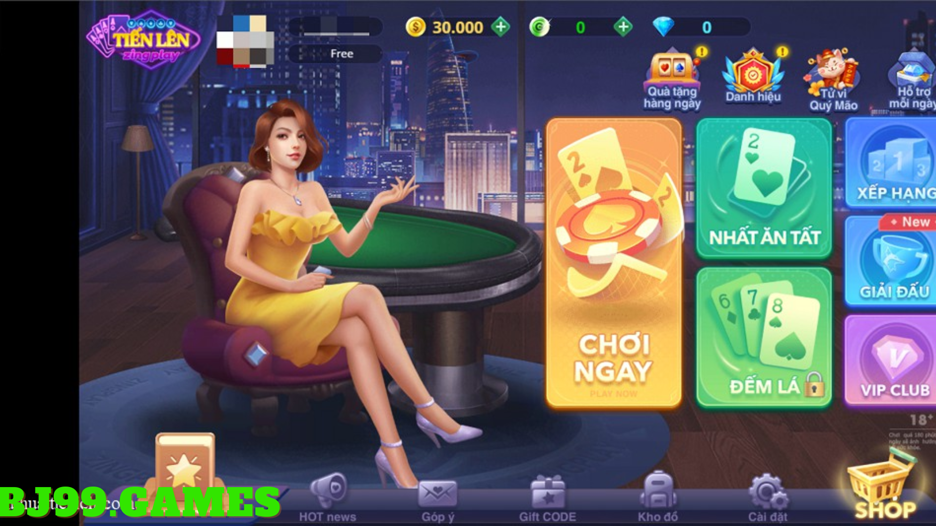 tiến lên miền nam | bj99