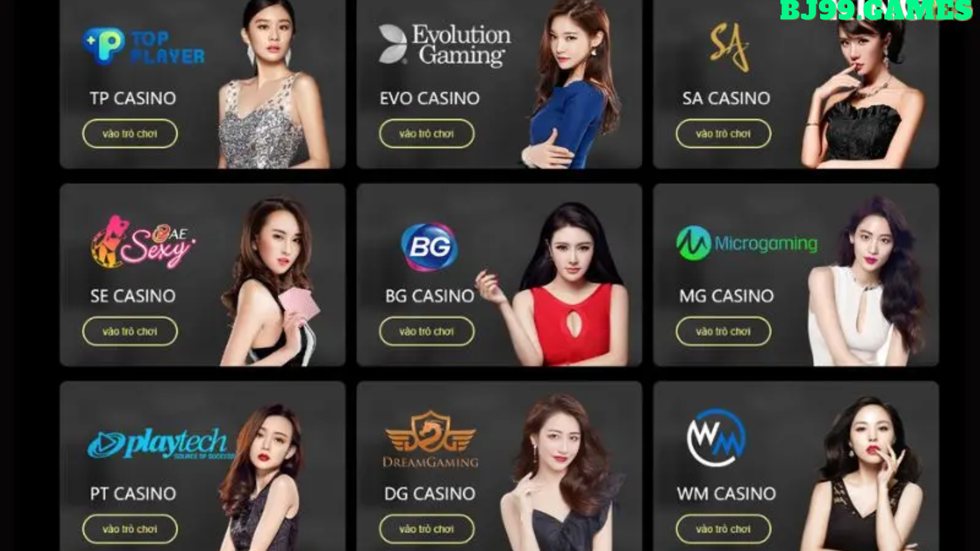 CASONO - SÒNG BẠC BJ99 