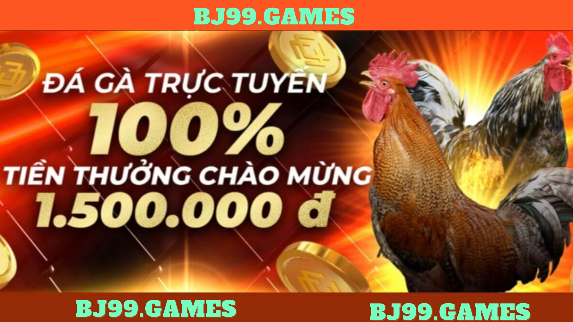 khuyến mãi 100% đá gà 